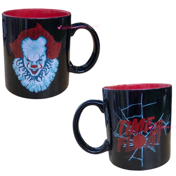 IT 2 Time to float Halloween mug - Picture 1 of 6